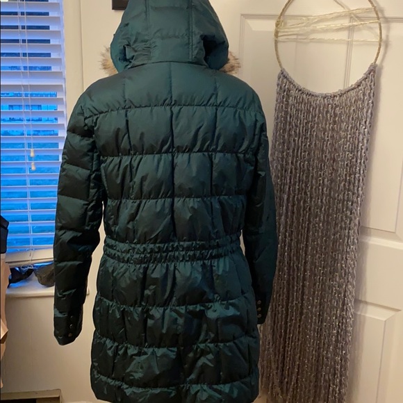 Iridescent green down jacket Eddie Bauer - Picture 6 of 16